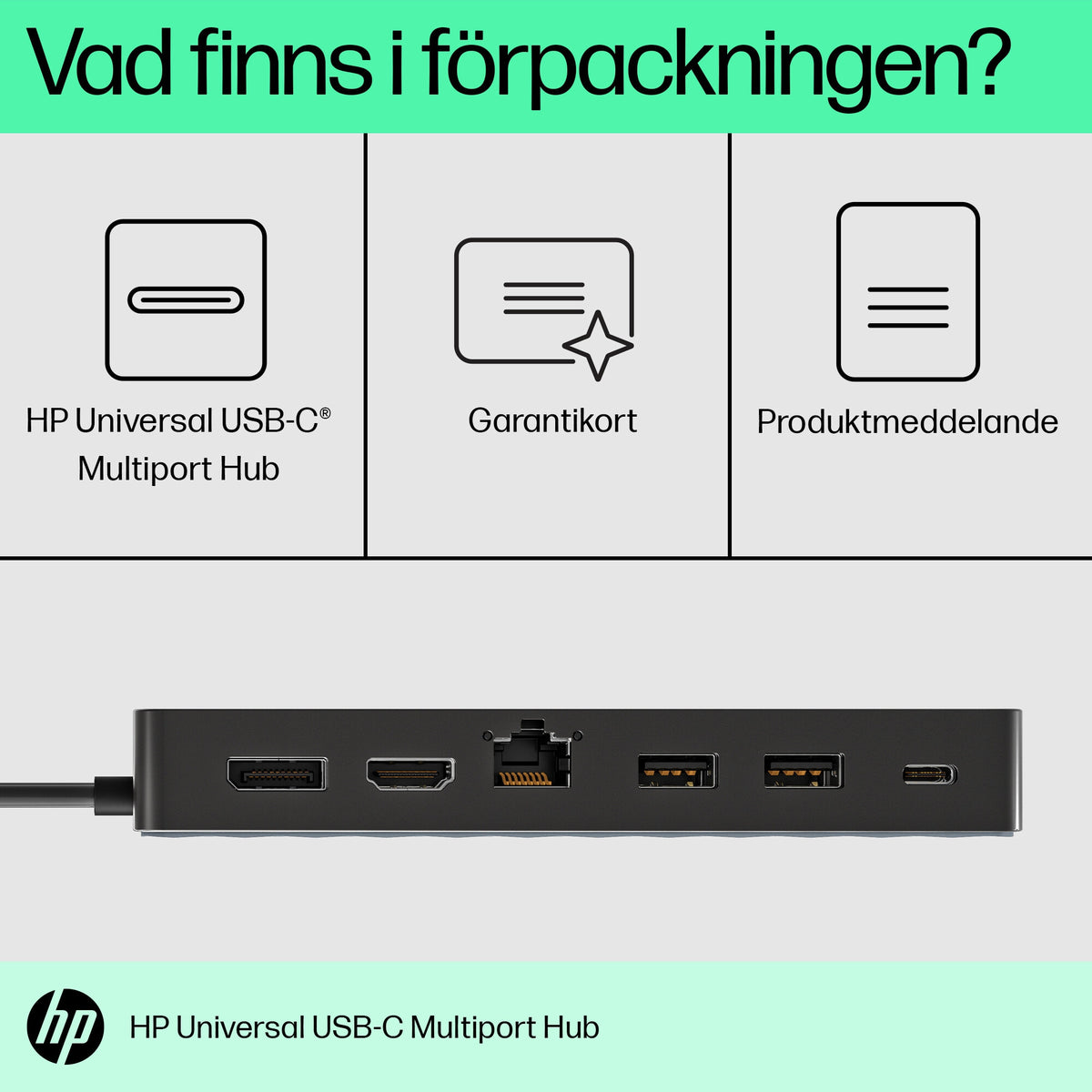 HP Universal USB-C Multiport Hub