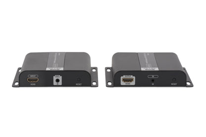 Digitus DS-55124 AV-förlängare Sändare och mottagare för AV-utrustning Svart