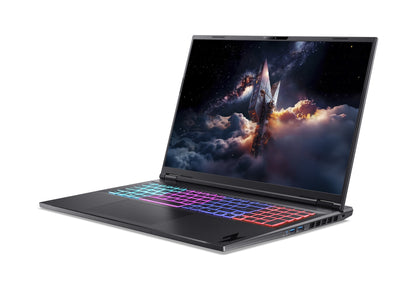 Acer Nitro 18 AI AMD AN18-61-R7SD AMD Ryzen AI 7 PRO 350 Bärbar dator 45,7 cm (18") WQXGA 16 GB DDR5-SDRAM 1 TB SSD NVIDIA GeForce RTX 5070 Ti Wi-Fi 6E (802.11ax) Windows 11 Home tyska Svart