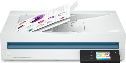 HP Scanjet Enterprise Flow N6600 fnw1 Flatbädds- och ADF-scanner 1200 x 1200 DPI A4 Vit