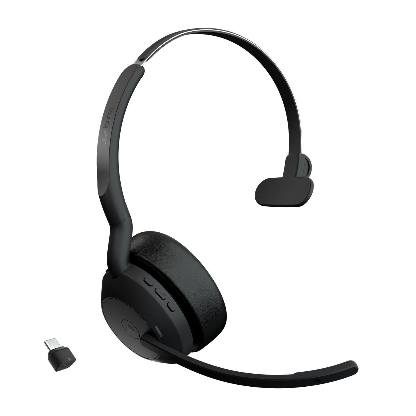Jabra Evolve2 55 Headset Trådlös Huvudband Kontor/callcenter Bluetooth Svart