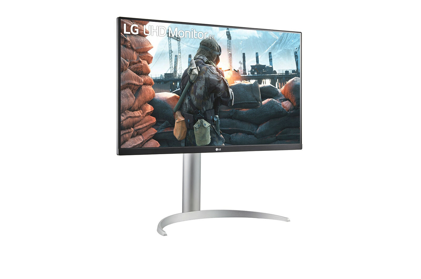 LG 27UP650K-W.AEU platta pc-skärmar 68,6 cm (27") 3840 x 2160 pixlar 4K Ultra HD LED Vit