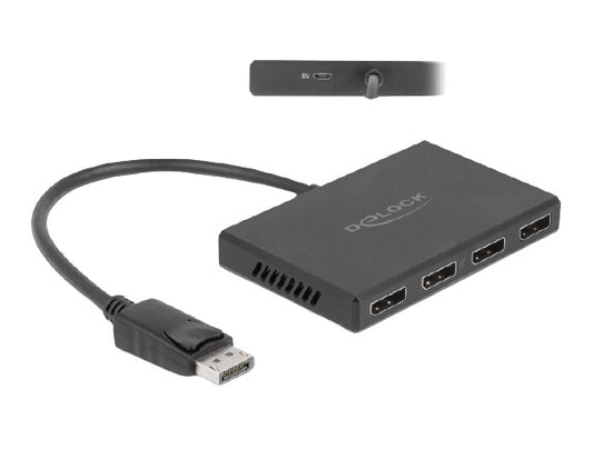 DeLOCK 87794 bilddelare DisplayPort 4x DisplayPort