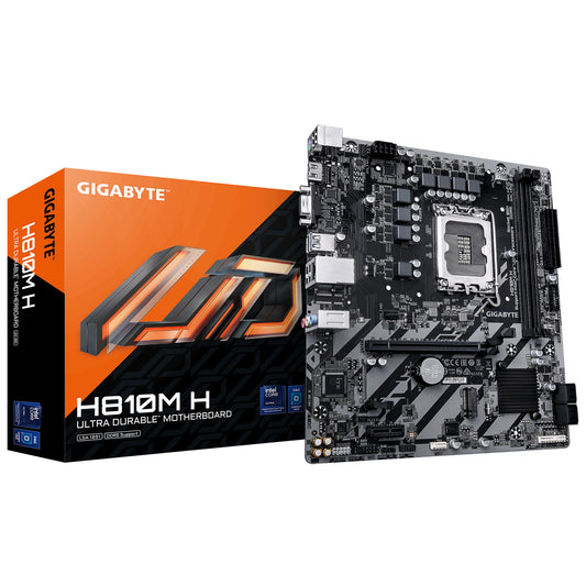 GIGABYTE H810M H moderkort Intel H810 LGA 1851 (Socket V1) micro ATX