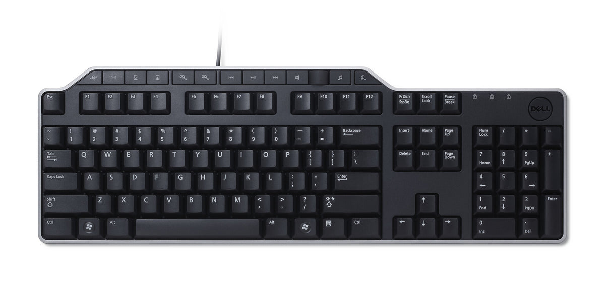 DELL KB522 tangentbord Universal USB QWERTY Amerikanskt internationellt Svart