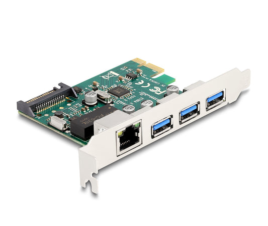 DeLOCK 90105 nätverkskort/adapters Intern RJ-45, USB 3.2 Gen 1 (3.1 Gen 1)