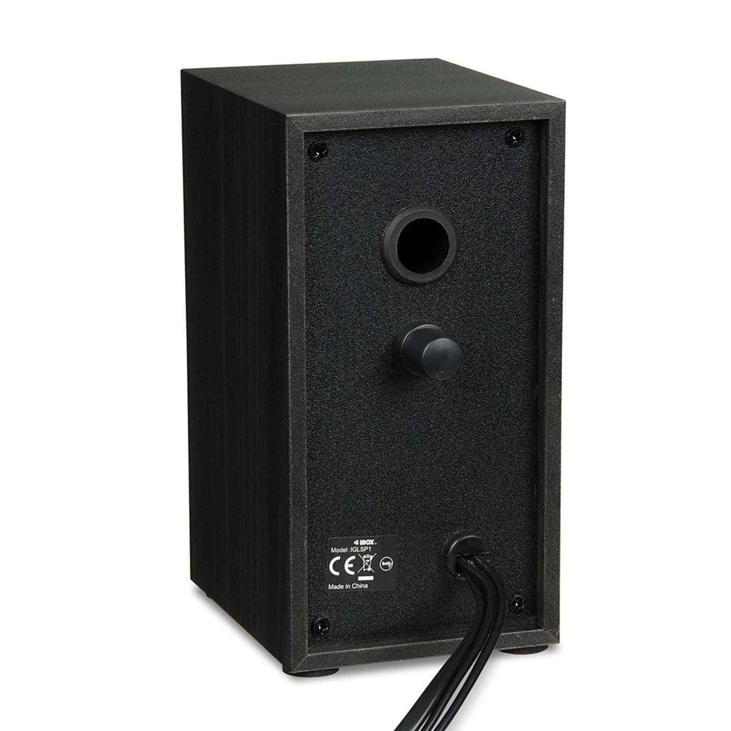 iBox IGLSP1B högtalare 2-vägs Svart Kabel 10 W