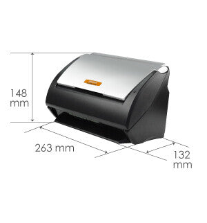 Plustek SmartOffice PS186 ADF-skanner 600 x 600 DPI A4 Svart, Silver