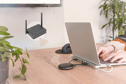Digitus DS-55322 AV-förlängare Sändare för AV-utrustning Svart, Grå