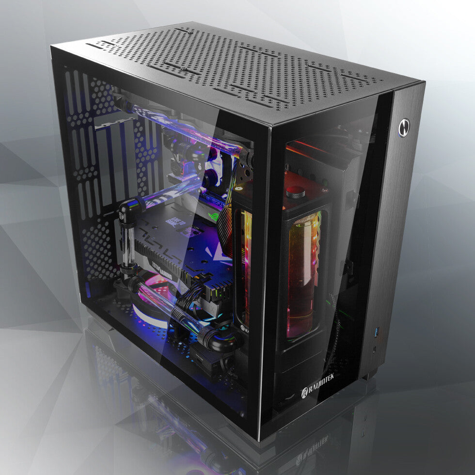 RAIJINTEK PAEAN Mini Mini Tower Svart