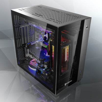 RAIJINTEK PAEAN Mini Mini Tower Svart