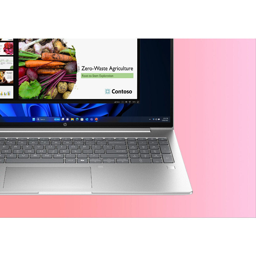 HP ProBook 4 G1i AI PC Intel Core Ultra 7 255U Bärbar dator 40,6 cm (16") WUXGA 16 GB DDR5-SDRAM 512 GB SSD Wi-Fi 7 (802.11be) Windows 11 Pro Silver