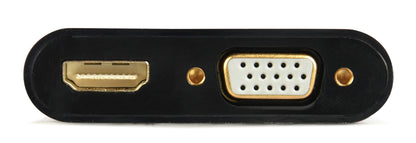 Gembird A-HDMIM-HDMIFVGAF-01 nätverkskort/adapters HDMI, VGA
