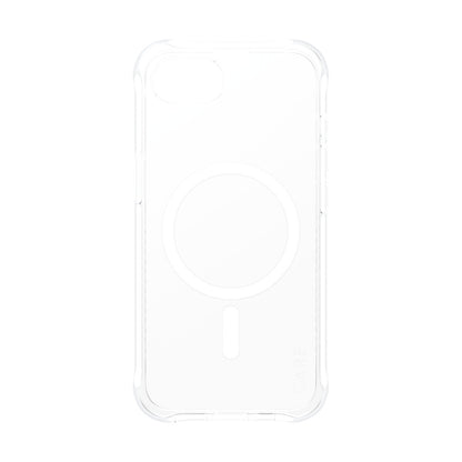 PanzerGlass CARE by ® Fashionable Case Samba Transparent w. White Qi Compatible iPhone 16e mobiltelefonfodral Omslag