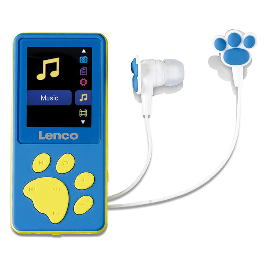 Lenco XEMIO-560BU MP3/MP4-spelare 8 GB Blå