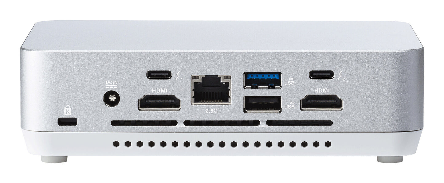 ASUS NUC 14 Pro+ RNUC14RVSU9089A2I Intel Core Ultra 9 185H 32 GB DDR5-SDRAM 1 TB SSD Windows 11 Home UCFF Mini-PC Vit