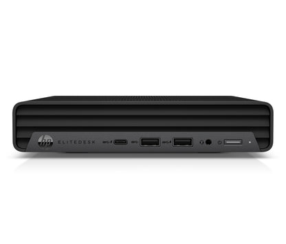 T1A HP EliteDesk 800 G6 Refurbished Intel® Core™ i5 i5-10500 16 GB DDR4-SDRAM 256 GB SSD Windows 11 Pro Mini PC Mini-PC Svart