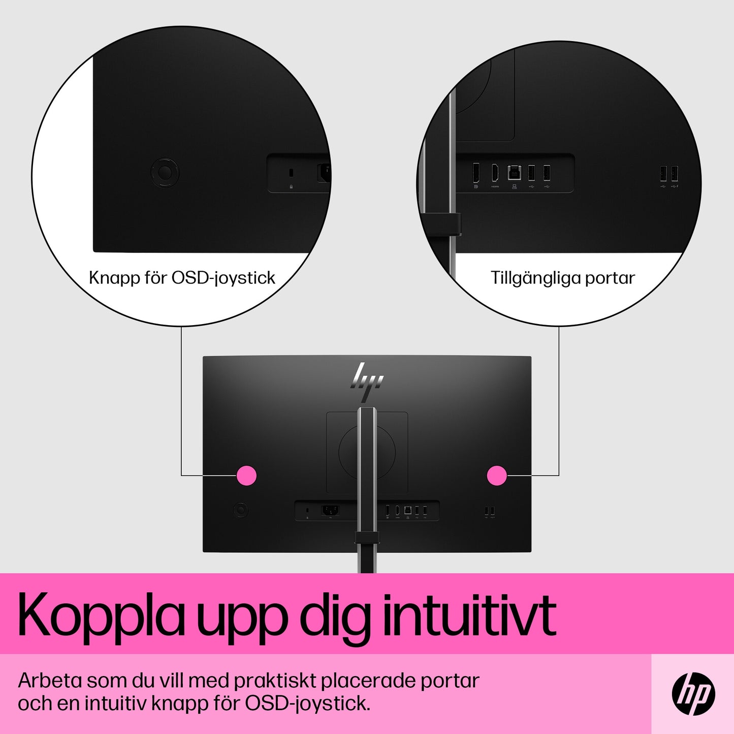 HP E24t G5 FHD-pekskärm