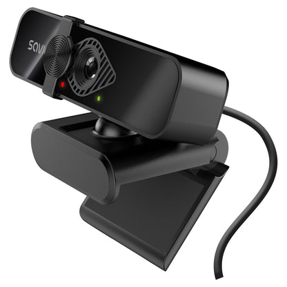 Savio CAK-06 webbkameror 3840 x 2160 pixlar USB Svart