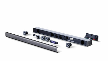 Sharp HT-SBW460 soundbar-högtalare Metallisk 3.1 kanaler 440 W