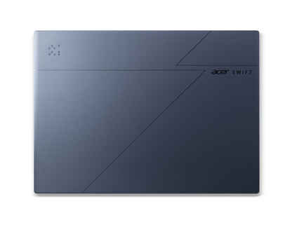 Acer Swift Go 14 AI SFG14-75-73GE Intel Core Ultra 7 258V Bärbar dator 35,6 cm (14") WUXGA 32 GB LPDDR5x-SDRAM 1 TB SSD Wi-Fi 7 (802.11be) Windows 11 Home Blå