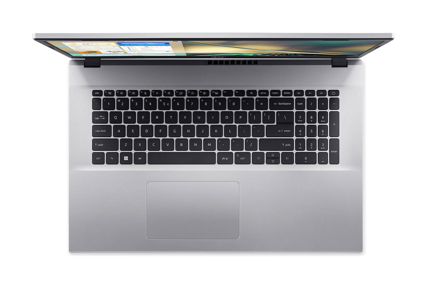 Acer Aspire 3 A317-54-76Y9 Intel® Core™ i7 i7-1255U Bärbar dator 43,9 cm (17.3") Full HD 16 GB DDR4-SDRAM 1 TB SSD Wi-Fi 5 (802.11ac) Windows 11 Home Silver