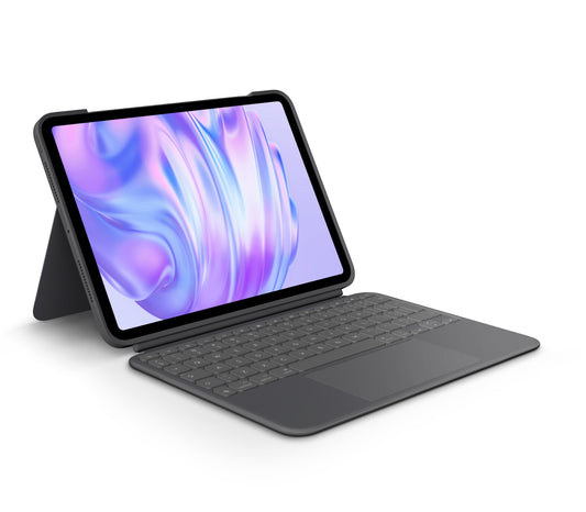 Logitech Combo Touch QWERTY Amerikanskt internationellt Smart Connector grafit