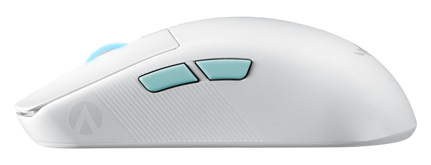 ASUS ROG Harpe Ace Aim Lab Edition datormöss Spela Ambidextrous RF Wireless + Bluetooth + USB Type-C Optomekanisk 36000 DPI