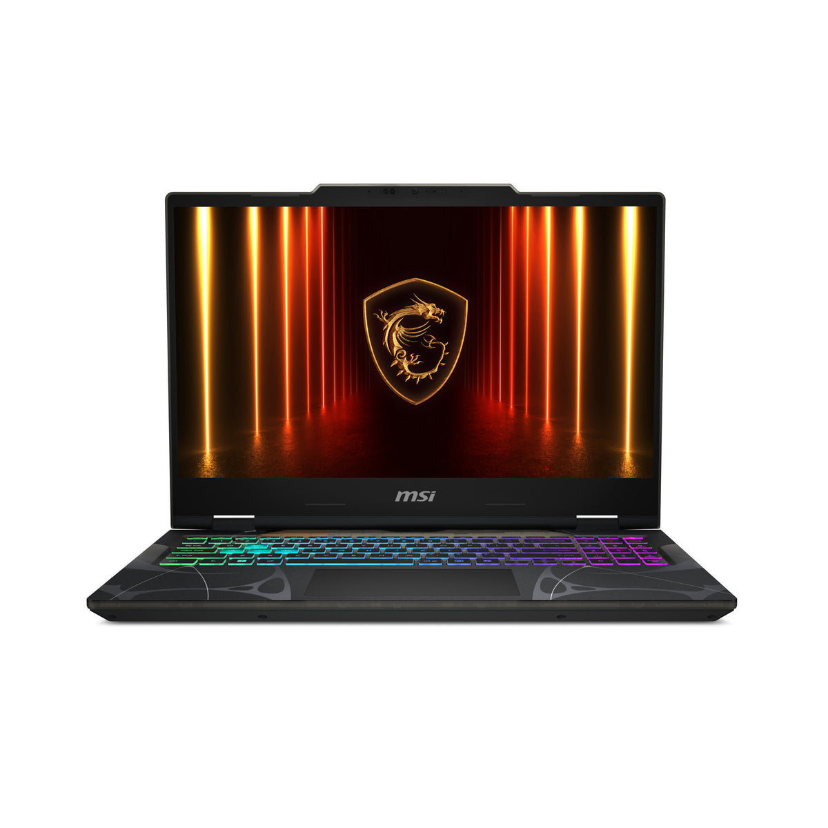 MSI Cyborg 15 B2RWEKG-067 Intel Core 7 240H Bärbar dator 39,6 cm (15.6") Full HD 16 GB DDR5-SDRAM 512 GB SSD NVIDIA GeForce RTX 5050 Wi-Fi 6E (802.11ax) Windows 11 Home Svart