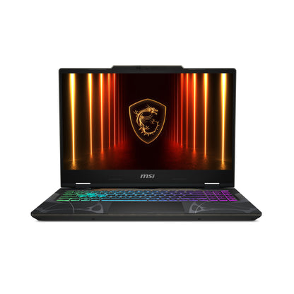 MSI Cyborg 15 B2RWEKG-067 Intel Core 7 240H Bärbar dator 39,6 cm (15.6") Full HD 16 GB DDR5-SDRAM 512 GB SSD NVIDIA GeForce RTX 5050 Wi-Fi 6E (802.11ax) Windows 11 Home Svart