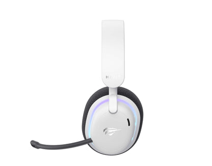 Havit Fuxi-H7 Hörlurar Kabel & Trådlös Huvudband Spela USB Type-C Bluetooth Svart, Vit