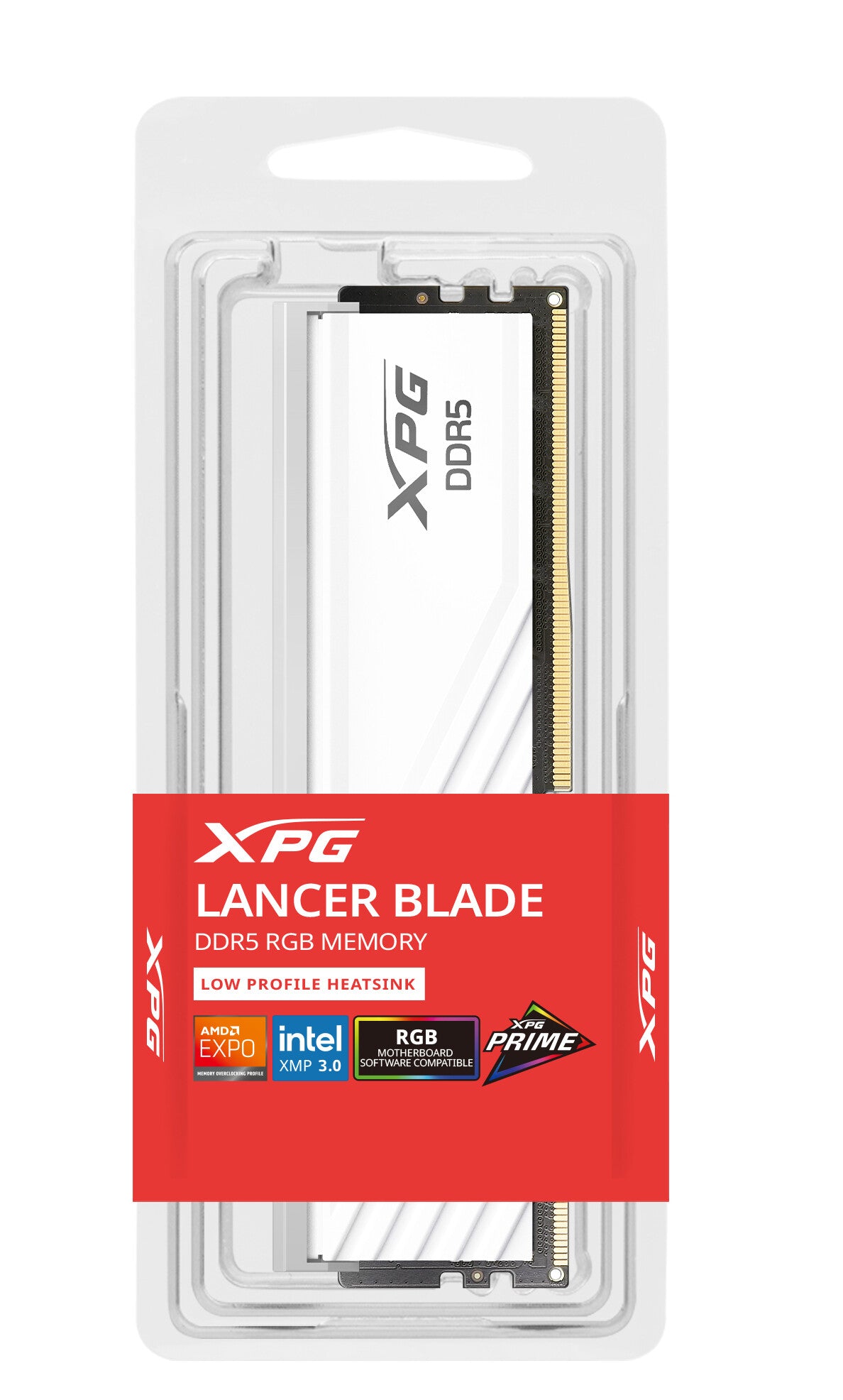 XPG LANCER BLADE RGB DDR5 RAM-minnen 8 GB 1 x 8 GB 5600 MHz ECC