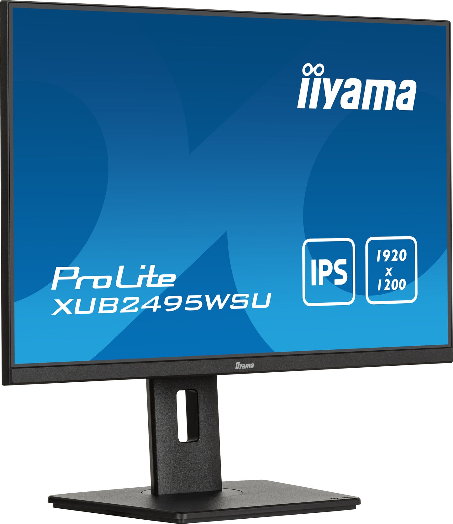 iiyama ProLite XUB2495WSU-B7 platta pc-skärmar 61,2 cm (24.1") 1920 x 1200 pixlar 4K Ultra HD LED Svart