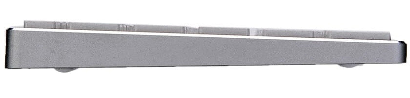 Voxicon Ultra-Slim BT 400 tangentbord Bluetooth Nordic Silver, Vit