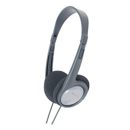 Panasonic RP-HT090 Hörlurar Kabel Huvudband Musik Svart, Grå