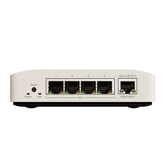 Mikrotik CRS304-4XG-IN nätverksswitchar 10G Ethernet (100/1000/10000) Strömförsörjning via Ethernet (PoE) stöd Vit