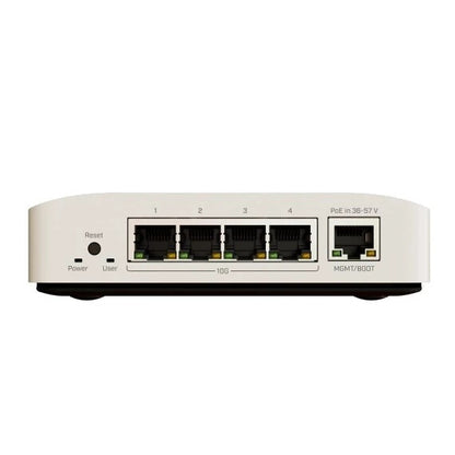 Mikrotik CRS304-4XG-IN nätverksswitchar 10G Ethernet (100/1000/10000) Strömförsörjning via Ethernet (PoE) stöd Vit