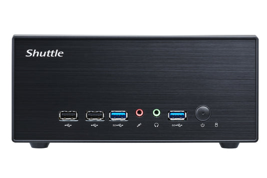 Shuttle XPС slim PC XH510G2 Svart Intel H510 LGA 1200 (Socket H5)