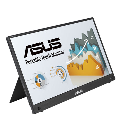 ASUS ZenScreen MB16AHT platta pc-skärmar 39,6 cm (15.6") 1920 x 1080 pixlar Full HD Pekskärm Svart