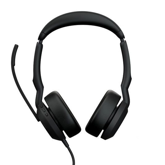 Jabra Evolve2 50 Headset Kabel & Trådlös Huvudband Kontor/callcenter USB Type-C Bluetooth Svart