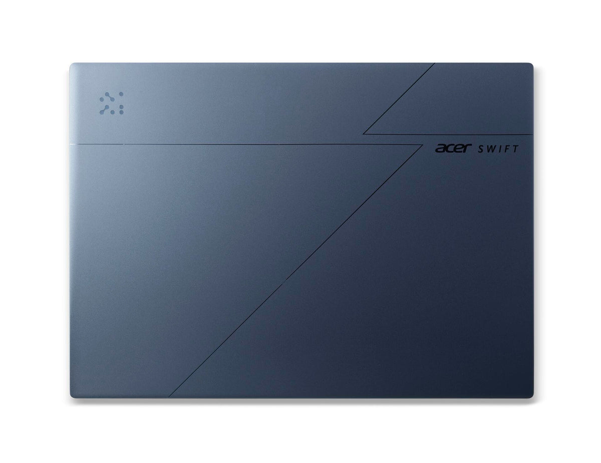 Acer Swift Go 14 AI SFG14-75-97W4 Copilot+ PC Intel Core Ultra 9 288V Bärbar dator 35,6 cm (14") WUXGA 32 GB LPDDR5x-SDRAM 1 TB SSD Wi-Fi 7 (802.11be) Windows 11 Home tyska Blå