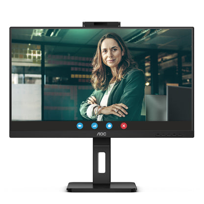 AOC Q27P3CW platta pc-skärmar 68,6 cm (27") 2560 x 1440 pixlar Quad HD LED Svart