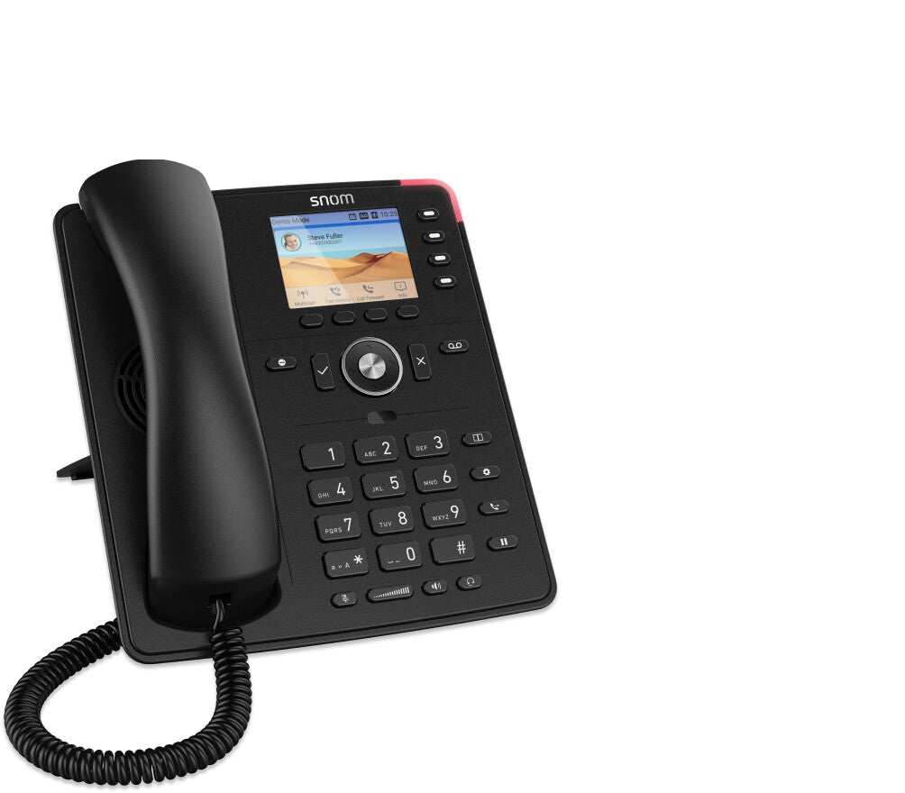 Snom D713 IP-telefoner Svart TFT