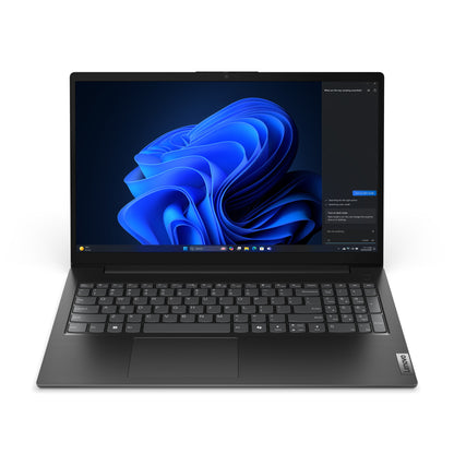 Lenovo V15 G5 IRL Intel® Core™ i3 i3-1315U Bärbar dator 39,6 cm (15.6") Full HD 8 GB DDR5-SDRAM 512 GB SSD Wi-Fi 6 (802.11ax) Windows 11 Home tyska Svart