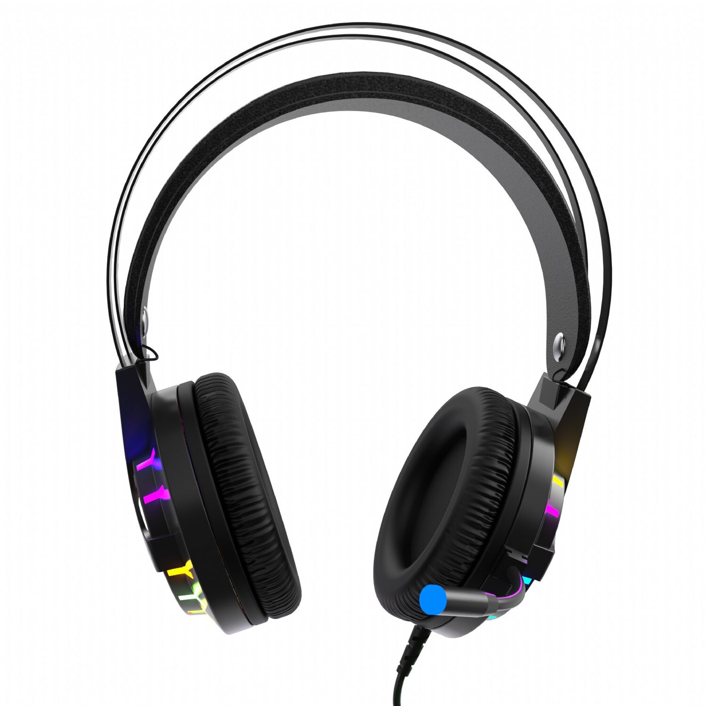 Inca IGK-TX12 hörlur och headset Kabel Huvudband Spela USB Type-A Svart