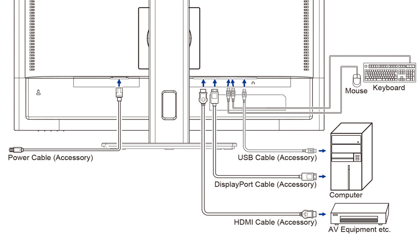 iiyama ProLite XUB2797QSU-B2 platta pc-skärmar 68,6 cm (27") 2560 x 1440 pixlar Quad HD LED Svart