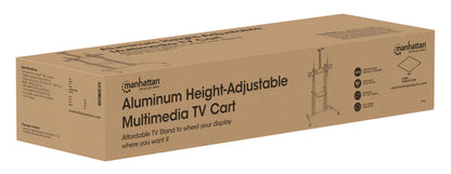 Manhattan 462563 tv-fäste 2,54 m (100") Svart, Silver