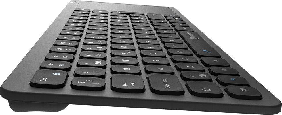 Voxicon DK-255WL-B tangentbord Kontor RF Trådlös QWERTY Nordic Svart