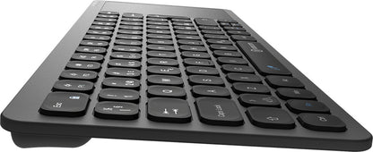 Voxicon DK-255WL-B tangentbord Kontor RF Trådlös QWERTY Nordic Svart
