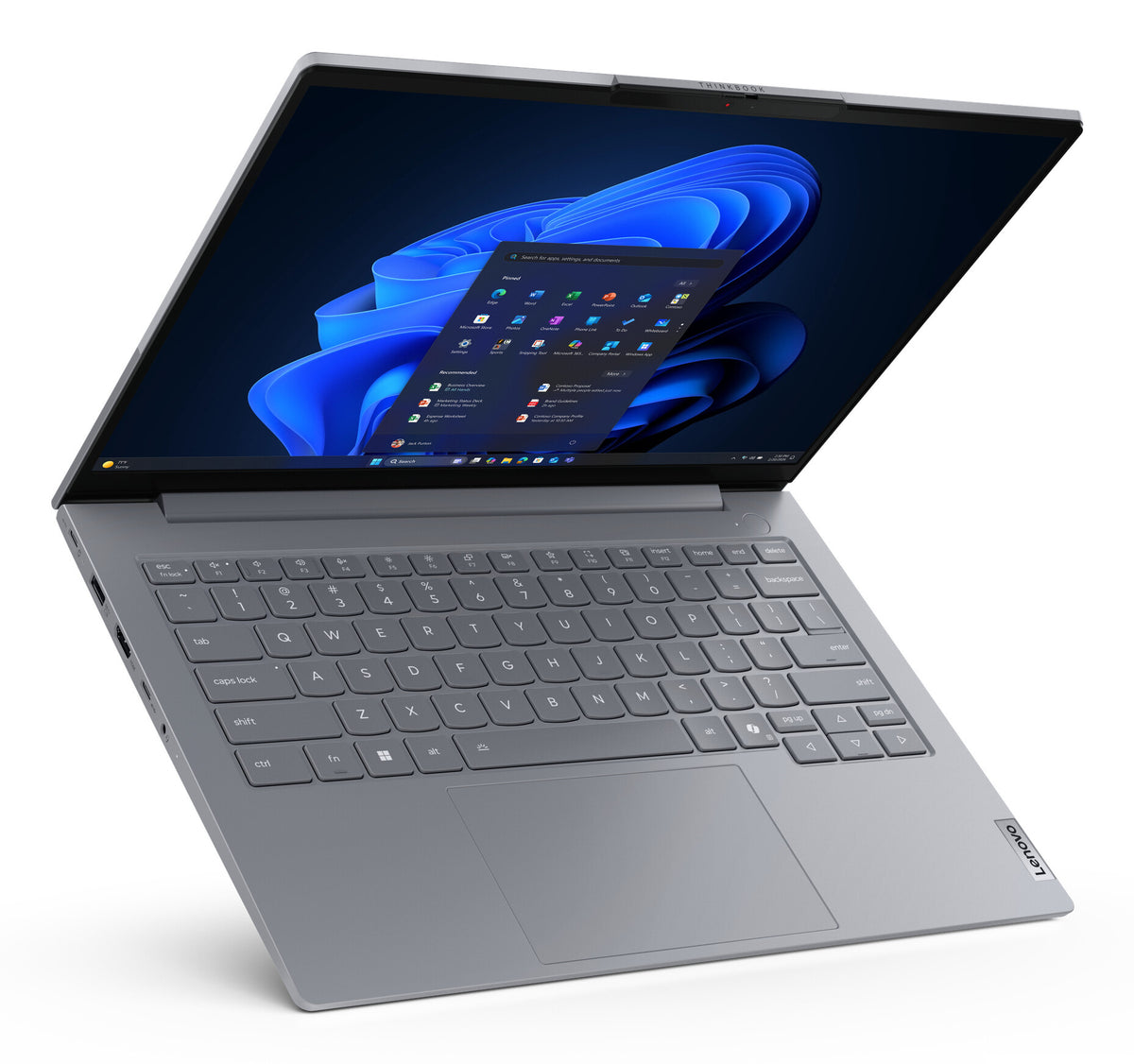 Lenovo ThinkBook 14 G9 AHP AMD Ryzen™ 7 250 Bärbar dator 35,6 cm (14") WUXGA 16 GB DDR5-SDRAM 512 GB SSD Wi-Fi 7 (802.11be) Windows 11 Pro Nordic Grå
